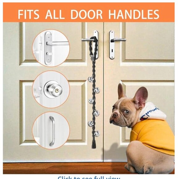 NWT GINIDEAR Dog Door Bells (Black) - Picture 5 of 5